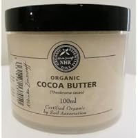 Organic Cocoa Butter (Theobroma cacao) (5 litres (£14.00/litre)) by NHR Organic Oils