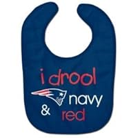 WinCraft NFL New England Patriots WCRA1959414 All Pro Baby Bib