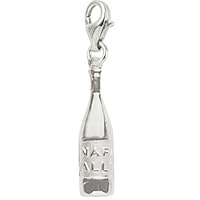 Rembrandt Charms Napa Valley Wine Bottle Charm with Lobster Clasp