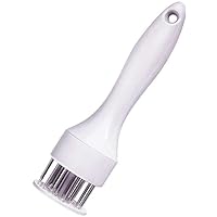 1 pc Meat Tenderizer Stainless Steel Needle Professional Tenderizer Kitchen Cooking Tool White