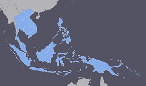 Southeast Asia GPS Map 2023 for Garmin Devices