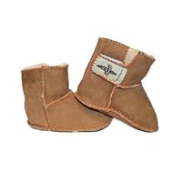 Real Sheepskin baby booties infant