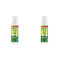 ORS Olive Oil Hold & Shine Wrap/Set Mousse (Pack of 2)