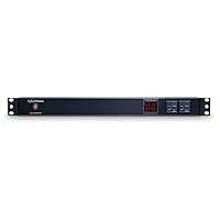 PDU20M2F8R Metered PDU, 100-125V/20A (Derated to 16A), 10 Outlets, 1U Rackmount, 15 Foot Power Cord