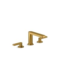 Kohler 73060-4-2MB Bath Faucets and Accessories, Vibrant Brushed Moderne Brass