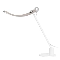 BenQ e-Reading Desk Lamp Genie | Eye-Caring for Home Office, Reading, Study, Craft | Ultrawide, Bright, Dimmable with 13 Color Modes | Adjustable Arm | Matte Gold