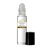Grand Parfums Perfume Oil - Uncut Alcohol Free Body Oil Black Coconut Fragrance 1/3 oz bottle with Roll on