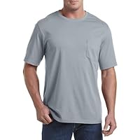 Harbor Bay by DXL Men's Big and Tall Sweat Resistant Pocket T-Shirt