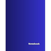Graph Paper Notebook - Large (8.5 x 11 Inches) - 100 Pages - Blue Cover (Spanish Edition)