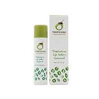 Tropicana Coconut Oil Lip Balm Stick For Moisturiser (Non Paraben) 4.5 G. (Coconut)