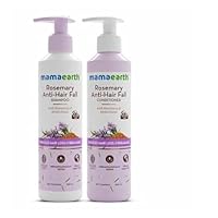 mama.earth rosemary shampoo and conditioner rosemary shampoo 250 ml + rosemary conditioner 250 ml (Pack of 2)