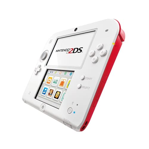 Nintendo 2DS - Scarlet Red / White (Renewed)