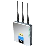Linksys WRT54GX4 Recertified Wireless Router - 240Mbps, 802.11g, 4-Port, SRX400 Technology