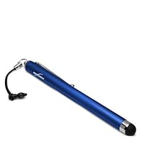 BoxWave Stylus Pen Compatible with iPad (2nd Gen 2011) - Capacitive Stylus, Fiber Tip Capacitive Stylus Pen - Lunar Blue