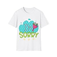 I Am Sorry Emotional Bond Tee Relationship Self Confidence Self Love Forever Support Unisex Heavy Cotton T-Shirt