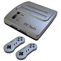 SNES/NES FC Twin Video Game System - Silver