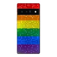 R2683 Rainbow LGBT Pride Flag Case Cover for Google Pixel 6 Pro