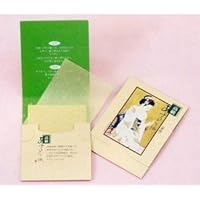 Japanese Premium Oil Blotting Paper 200 Sheets (B), Large 10cm x7cm