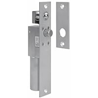 SDC 1091AIV SpaceSaver Aluminum Finish Electric Bolt Lock, Narrow Mortise, 12/24 VDC, Failsafe for 1-3/4
