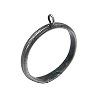 NBK KE600-AS Ring with Ring, One Size Fits Most, Pack of 5, Inner Diameter 0.6 inches (15 mm), Antique Silver