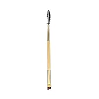 1PC Bamboo Handle Duo Eyebrow Brush Eye Brow Brush And Mascara Brush Eyebrow Comb Makeup Tools For Women Girls Makeup brush