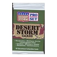1991 Pro Set Desert Storm Cards (1-pack)
