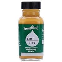 TEMPLAQ0650F2OZ 1BGC Tempilaq Temperature-Indicating Paint, 650⁰F (2-oz Jar)
