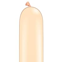 Anagram International Pioneer Balloon Company 260Q Latex Balloons, Blush, Pack of 100