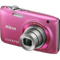 Nikon COOLPIX S3100 14 MP Digital Camera with 5x NIKKOR Wide-Angle Optical Zoom Lens and 2.7-Inch LCD (Pink)