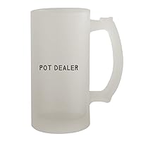 Pot Dealer - 16oz Frosted Beer Stein, Frosted