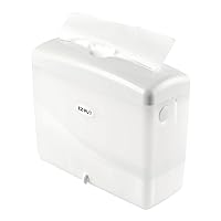 Countertop MULTIFOLD Hand Towel Dispenser for Kitchen/Bathroom/Office/RV/Airbnb, Pearl White, 4500-EZ