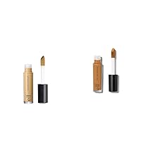 e.l.f. 16HR Camo Concealer, Full Coverage & Highly Pigmented, Matte Finish, Tan Sand, 0.203 Fl Oz and e.l.f. 16HR Camo Concealer, Full Coverage & Highly Pigmented, Matte Finish, Deep Chestnut, 0.203