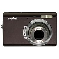 Sanyo VPC-T700T 7MP Digital Camera Cafe Brown