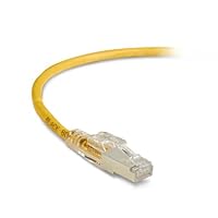 GigaTrue 3 CAT6 250-MHz Lockable, Shielded, Stranded, Backbone PVC Cable (Sc/FTP), 2-ft. (0.6-m), Yellow