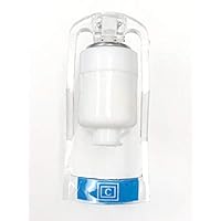BPA Free Sunbeam Water Cooler Dispenser Replacement Faucet Water Bottle Jug Reusable Spigot Spout Leak Proof Water Beverage Push Lever Pour Valve Water Crock Water Tap (Blue)