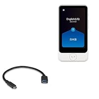 BoxWave Cable Compatible with Pocketalk Plus Voice Translator - USB Expansion Adapter, Add USB Connected Hardware to Your Phone