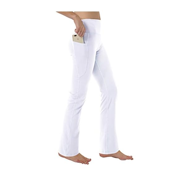 Mua Keolorn Women's Bootleg Yoga Pants with Hidden Pockets Tummy Control  Running Legging Long Bootcut trên  Mỹ chính hãng 2024