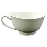 Dinnerware Set of 40, Free Cup: Arita Ware Grace (Light Color), Green, Red Bowl (White) 1802-482086