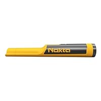 Nokta AccuPOINT Metal Detector Pinpointer, Professional Waterproof Handheld Pin Pointer Wand with Color LCD Screen, Gold & Iron Tones