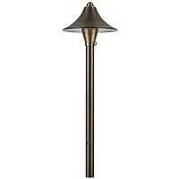PLB09 Brass LED Cone Lamp Ready Low Voltage Pathway Outdoor Landscape Lighting Fixture