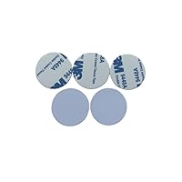 125khz rewritable T5577 Sticker Coin Adhesive Back Dia 25mm Thickness 1mm (5)