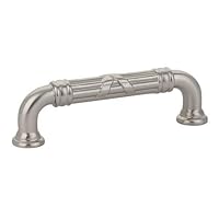Emtek Ribbon & Reed Fixed Pull - Estate - Available in 5 Sizes and 7 Finishes - 86285US3NL - (Center to Center 4