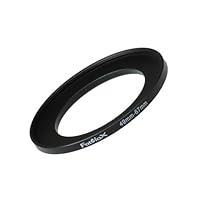 Fotodiox Metal Step Up Ring, Anodized Black Metal 49mm-67mm, 49-67 mm