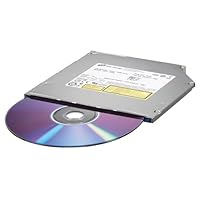 LG - LG Storage GS40N Slim Internal Slot DVD Super Multi Writer 8X SATA with SF 9.5mm Bare - LAASI32927