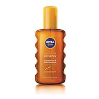 Sun Carotene Deep Tanning Oil Spray NO SPF, Golden & Lond-Lasting Tan 200ml