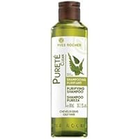 Botanical Hair Care PURIFYING SHAMPOO for OILY HAIR by Yves Rocher (10.1 fl. oz. / 300 ml) IMPORT
