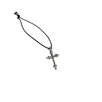 1/6 Scale Soldier Accessories Fashion Jewelry Metal Cross Necklace Model for 12