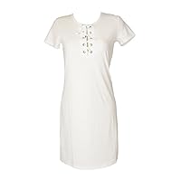 Emporio Armani Women's Ribbed Lycra Short Dress