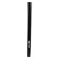 Karma Smooth Black Paddle Putter Grip | Standard Size, Soft Comfortable Rubber