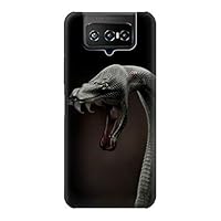 R1597 Black Mamba Snake Case Cover for ASUS ZenFone 7 Pro